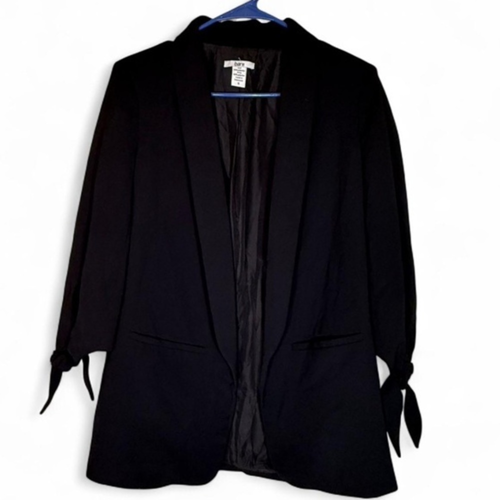 Bar III Classic Black Garment blazer